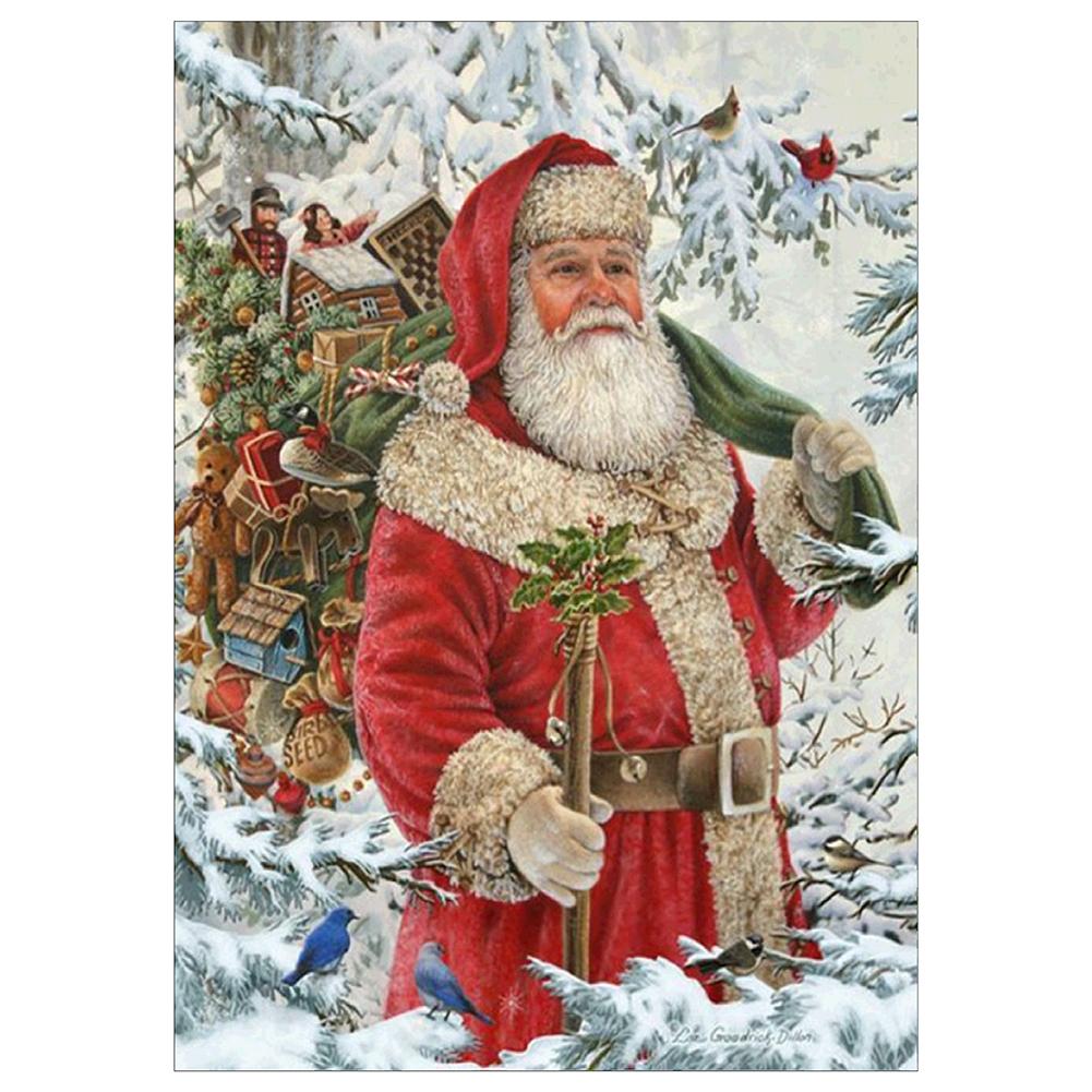 Christmas - Full Square Drill Diamond Painting 30*40CM