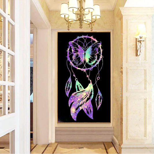 Dream Catcher - Full Round Drill Diamond Painting 30*48CM