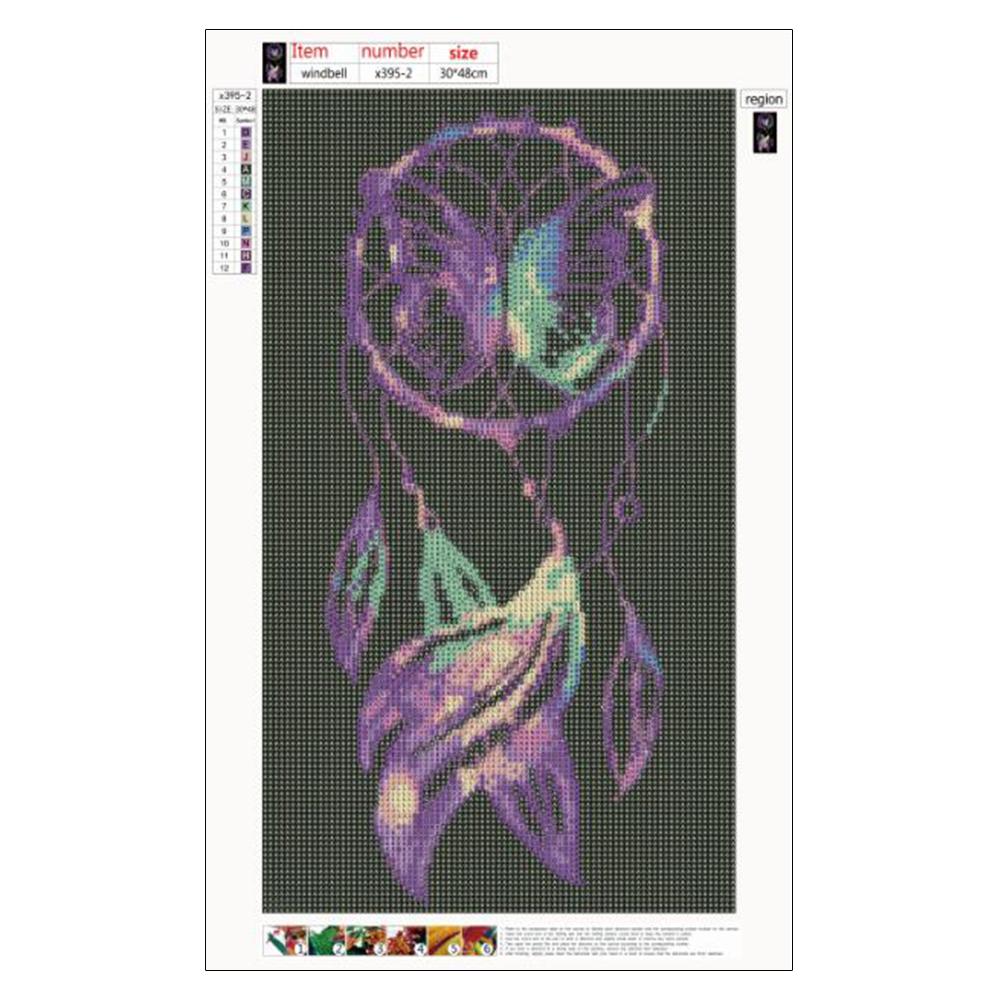 Dream Catcher - Full Round Drill Diamond Painting 30*48CM