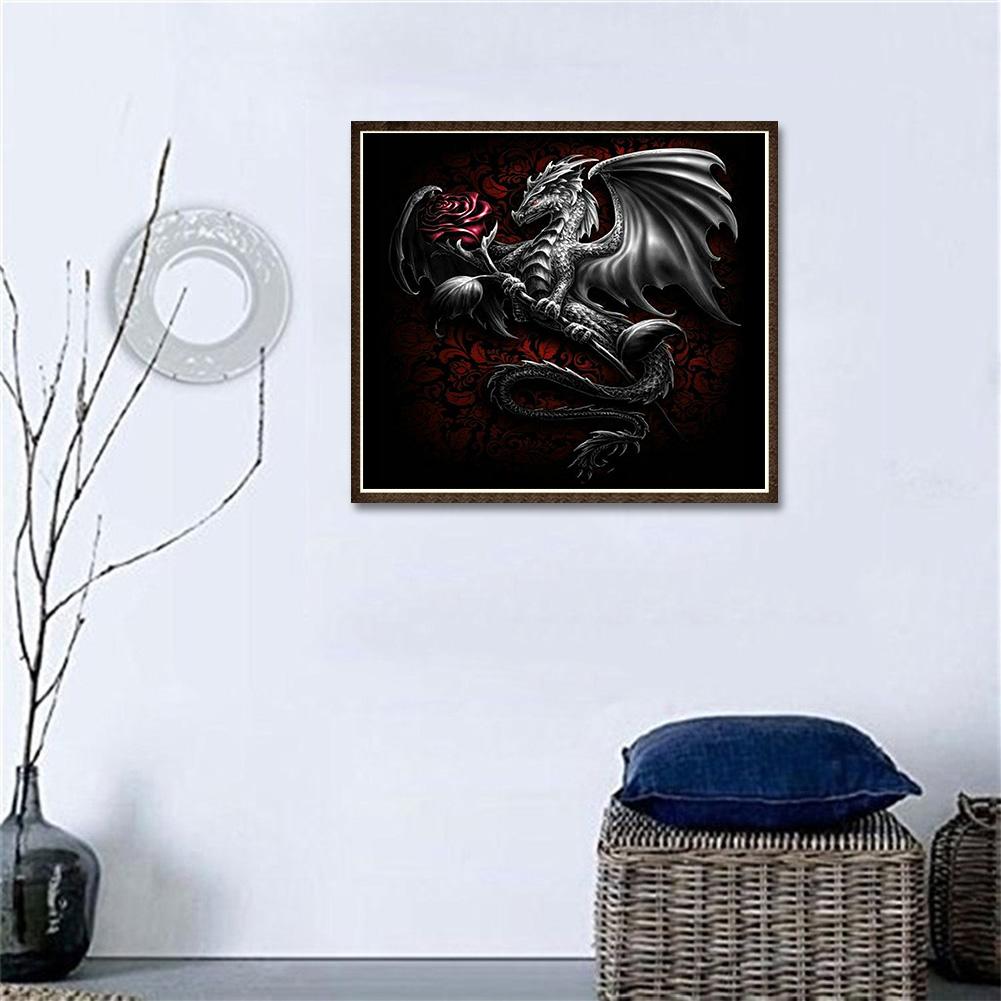 Dragon - Full Round Drill Diamond Painting 30*35CM