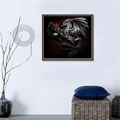 Dragon - Full Round Drill Diamond Painting 30*35CM