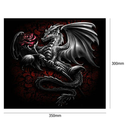 Dragon - Full Round Drill Diamond Painting 30*35CM