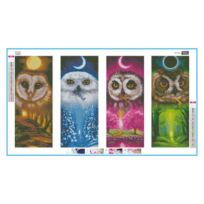 Seasons Eagle - Full Round Drill Diamond Painting 80*45CM