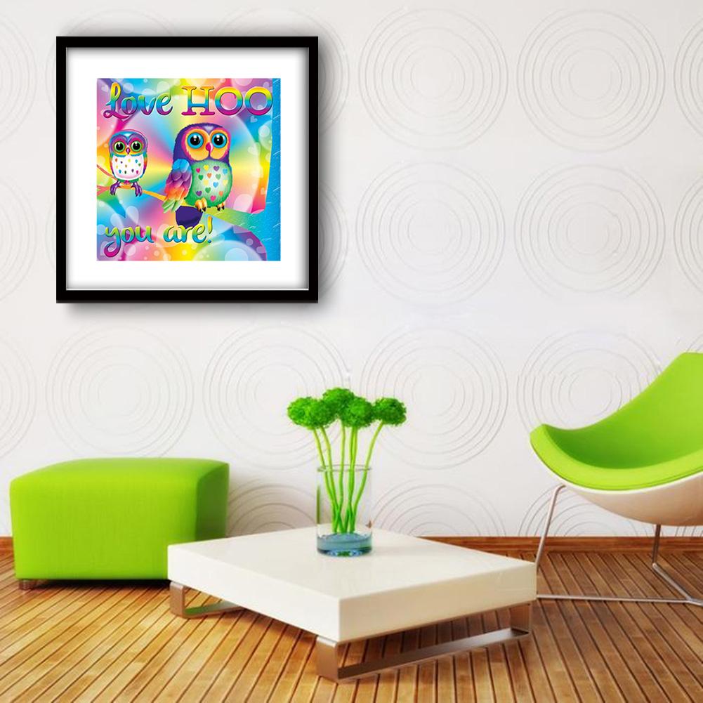 Bird - Full Round Drill Diamond Painting 30*30CM