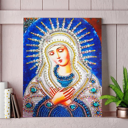 Religion - Special Shaped Drill Diamond Painting 30*40CM