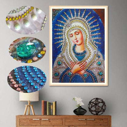 Religion - Special Shaped Drill Diamond Painting 30*40CM