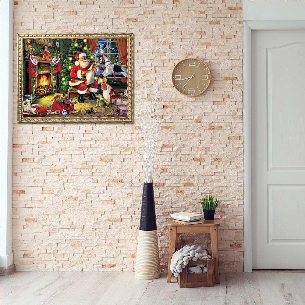 Christmas - Full Square Drill Diamond Painting 30*40CM