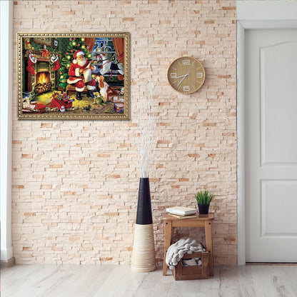 Christmas - Full Square Drill Diamond Painting 30*40CM