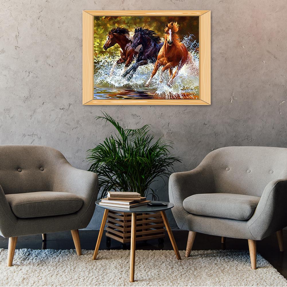 Horse - Full Square Drill Diamond Painting 30*25CM