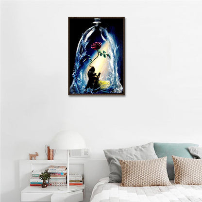 Rose - Full Round Drill Diamond Painting 30*40CM