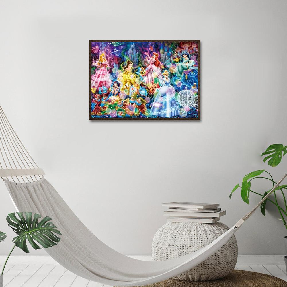 Princess - Full Round Drill Diamond Painting 40*30CM