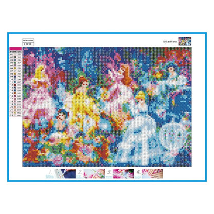 Princess - Full Round Drill Diamond Painting 40*30CM