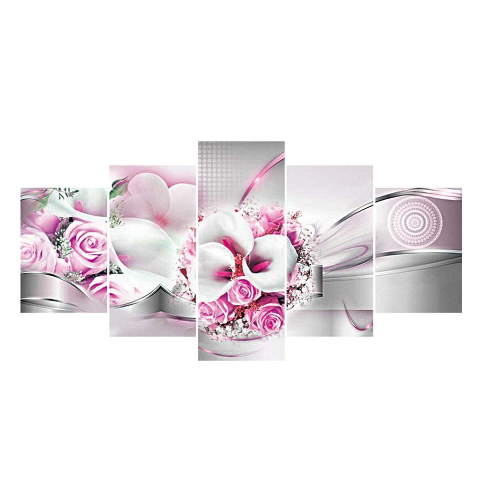 Flower - Full Round Drill Diamond Painting 95*45CM