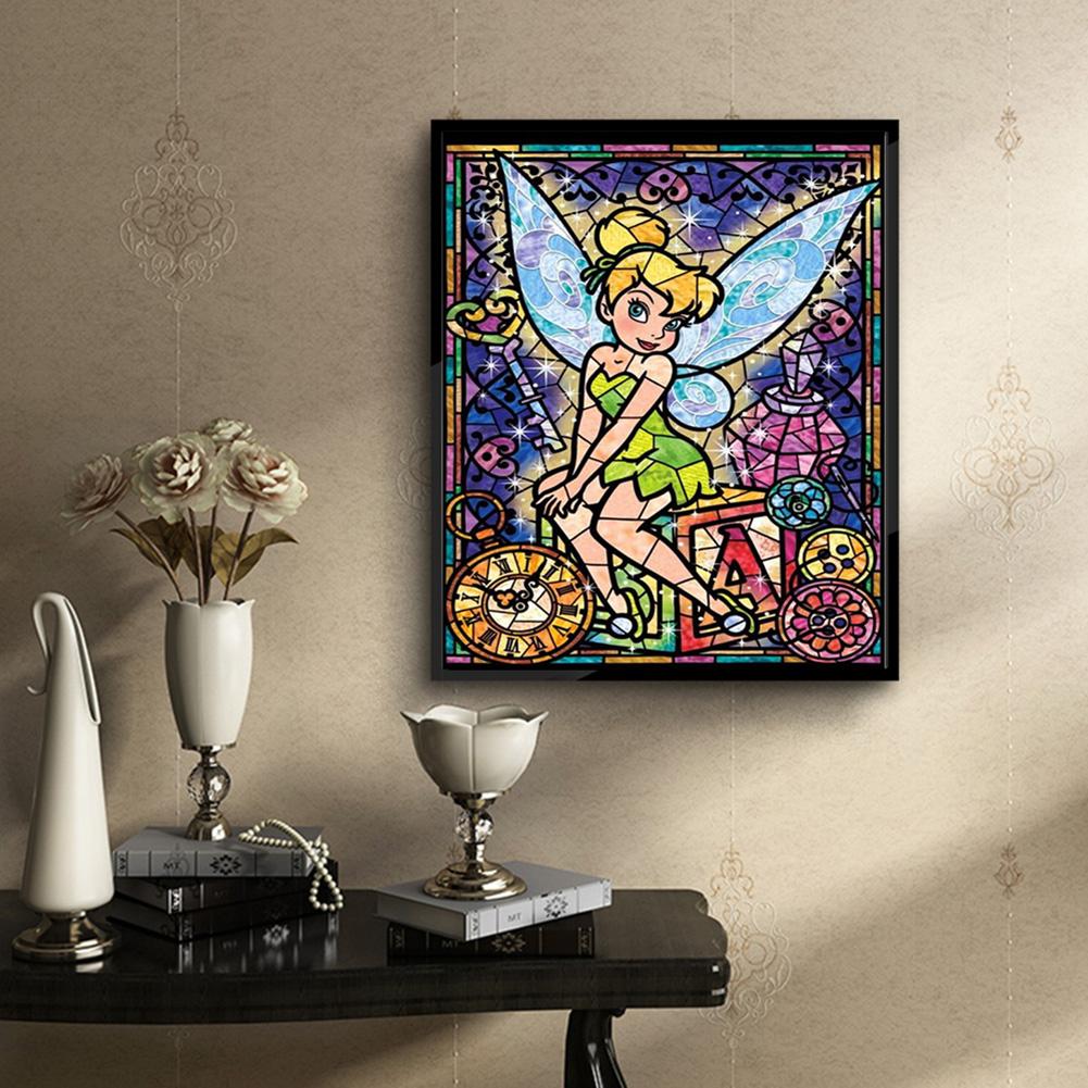 Cartoon Girl - Full Round Drill Diamond Painting 40*30CM