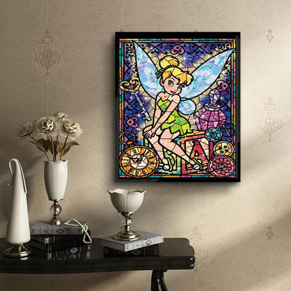 Cartoon Girl - Full Round Drill Diamond Painting 40*30CM