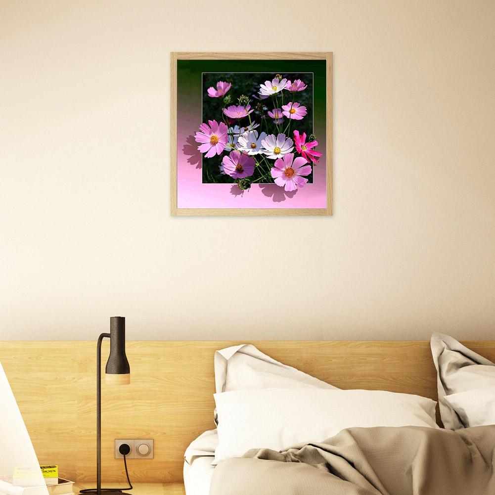 Flowers - Full Round Drill Diamond Painting 30*30CM