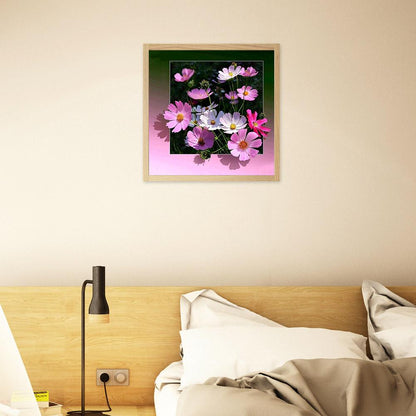 Flowers - Full Round Drill Diamond Painting 30*30CM