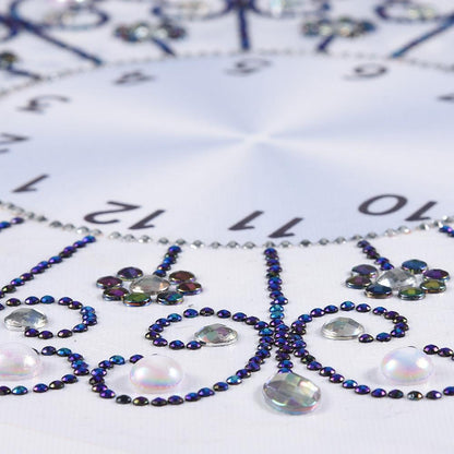 Clock - Full Round Drill Diamond Painting 35*35CM