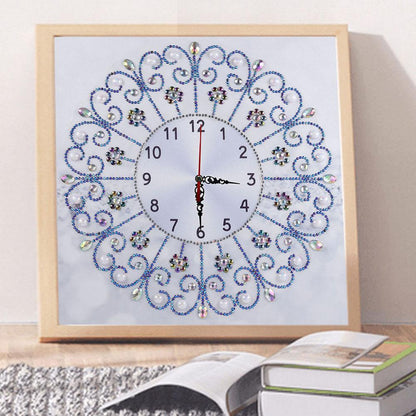 Clock - Full Round Drill Diamond Painting 35*35CM