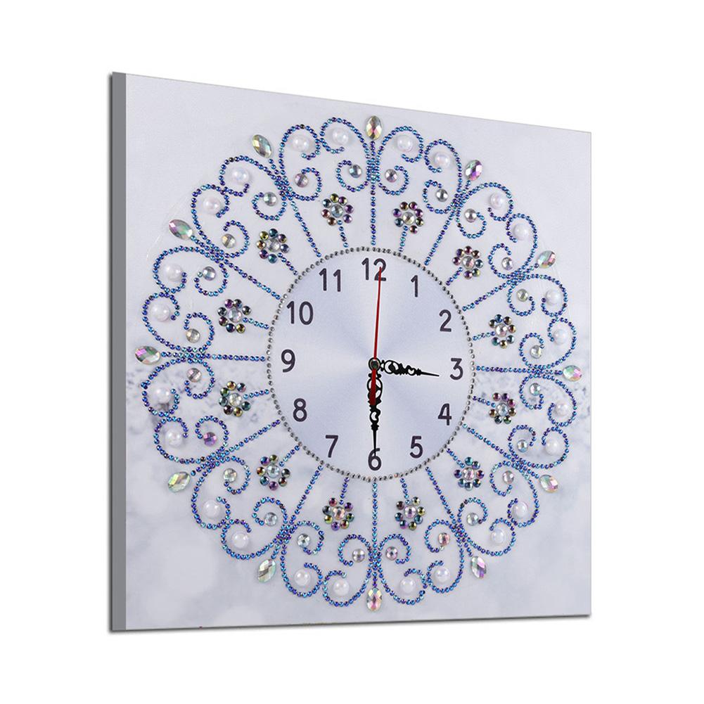 Clock - Full Round Drill Diamond Painting 35*35CM