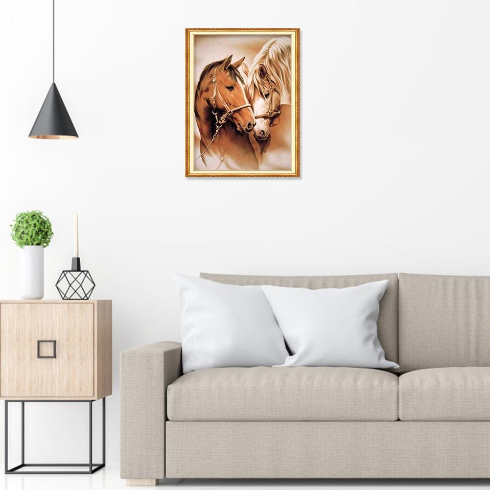Horse - Full Round Drill Diamond Painting 30*40CM