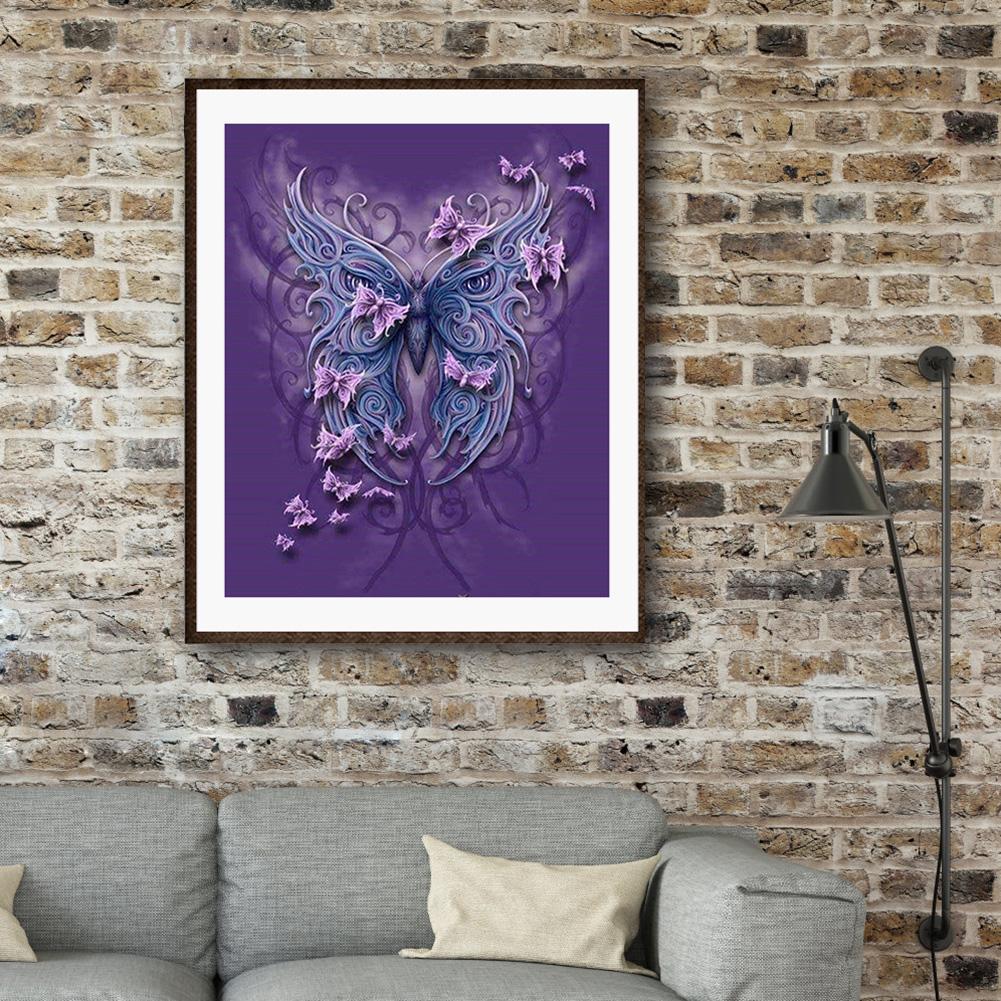 Butterfly - Full Square Drill Diamond Painting 30*40CM