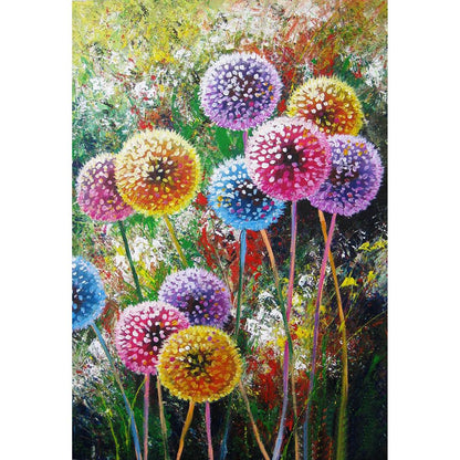 Dandelion - Full Round Drill Diamond Painting 30*40CM
