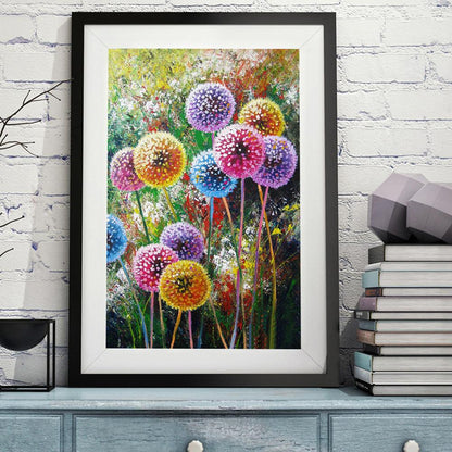 Dandelion - Full Round Drill Diamond Painting 30*40CM