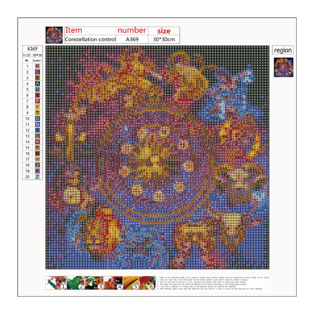 Home Decor - Full Round Drill Diamond Painting 30*30CM