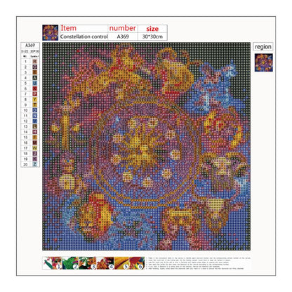 Home Decor - Full Round Drill Diamond Painting 30*30CM