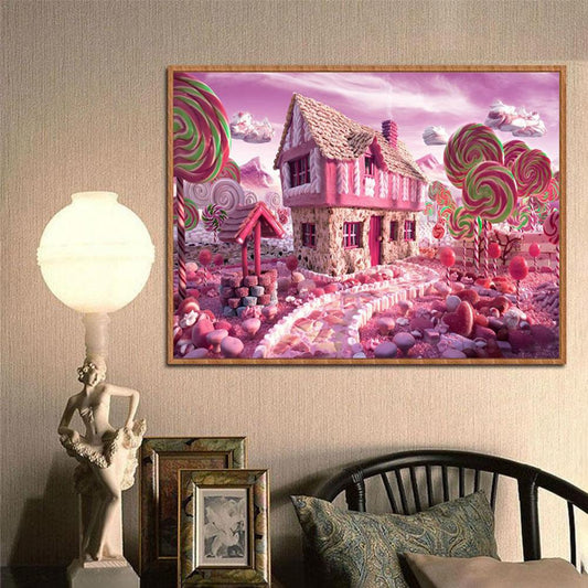 Candy Stick - Full Round Drill Diamond Painting 40*30CM