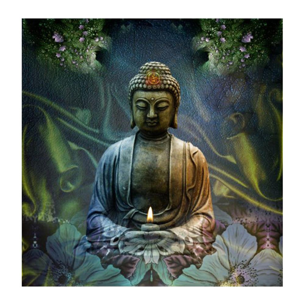 Buddha - Full Round Drill Diamond Painting 30*30 CM