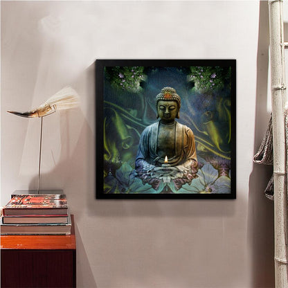 Buddha - Full Round Drill Diamond Painting 30*30 CM