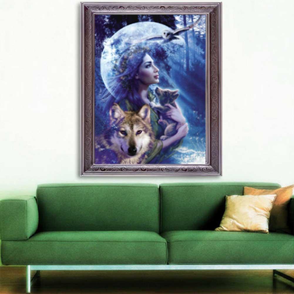 Beauty - Full Square Drill Diamond Painting 25*20CM