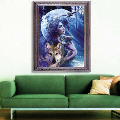 Beauty - Full Square Drill Diamond Painting 25*20CM