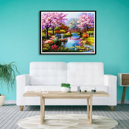 Park View - Full Round Drill Diamond Painting 40*30CM