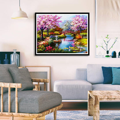 Park View - Full Round Drill Diamond Painting 40*30CM