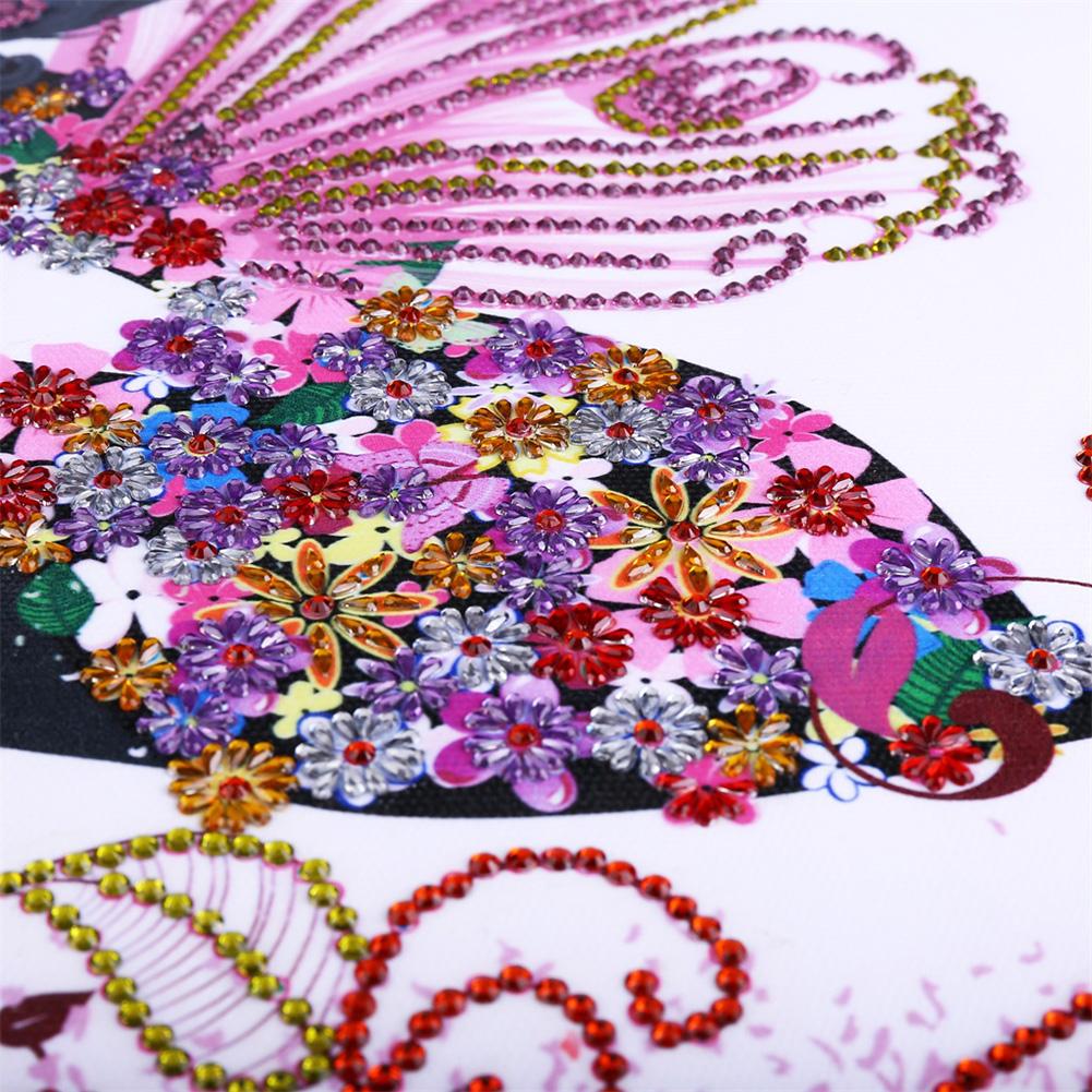 Butterfly Fairy - Special Shaped Drill Diamond Painting 40*40CM