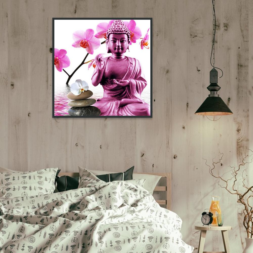 Buddha - Full Round Drill Diamond Painting 30*30 CM
