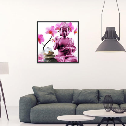 Buddha - Full Round Drill Diamond Painting 30*30 CM