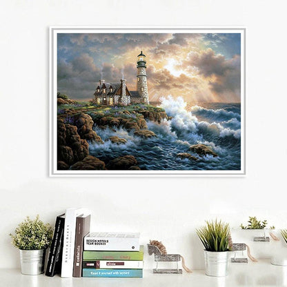 Village - Full Round Drill Diamond Painting 40*30CM