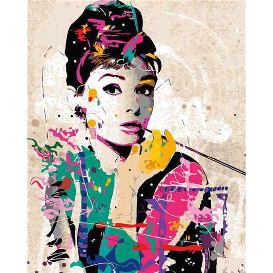 Beauty - Full Round Drill Diamond Painting 30*40CM
