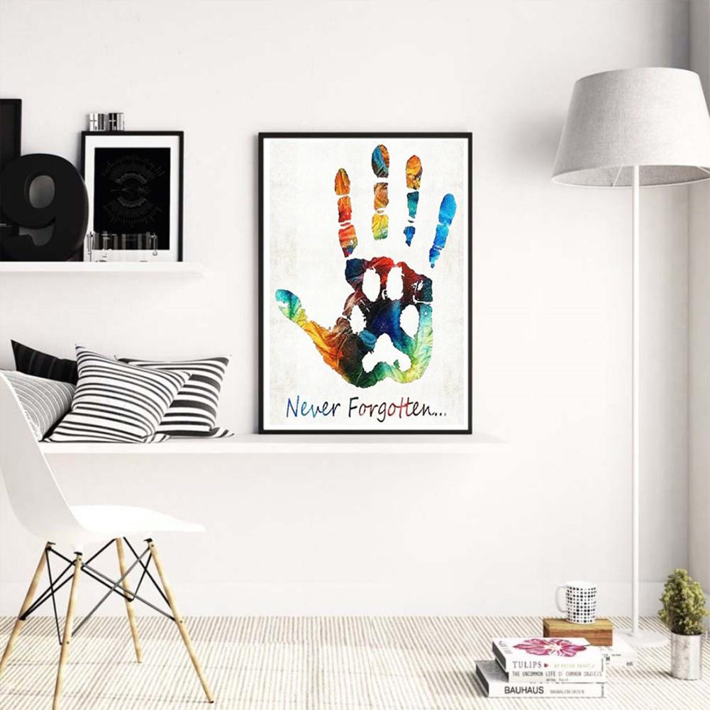 Forever Hand - Full Round Drill Diamond Painting 40*30CM
