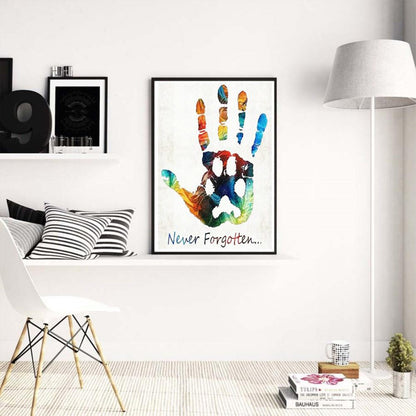 Forever Hand - Full Round Drill Diamond Painting 40*30CM