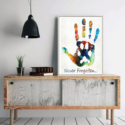 Forever Hand - Full Round Drill Diamond Painting 40*30CM