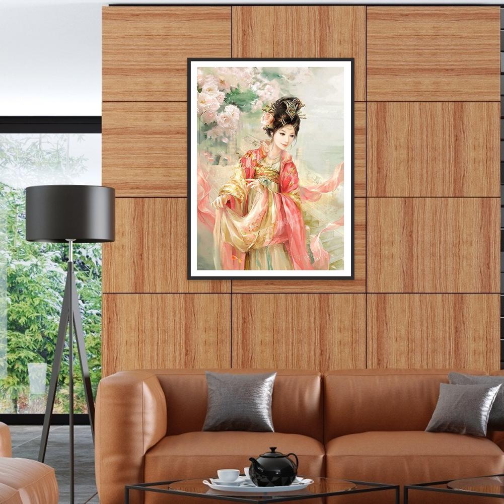 Ethnic Character - Full Round Drill Diamond Painting 40*30CM