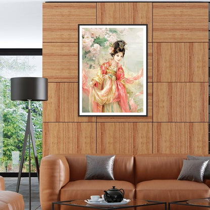 Ethnic Character - Full Round Drill Diamond Painting 40*30CM