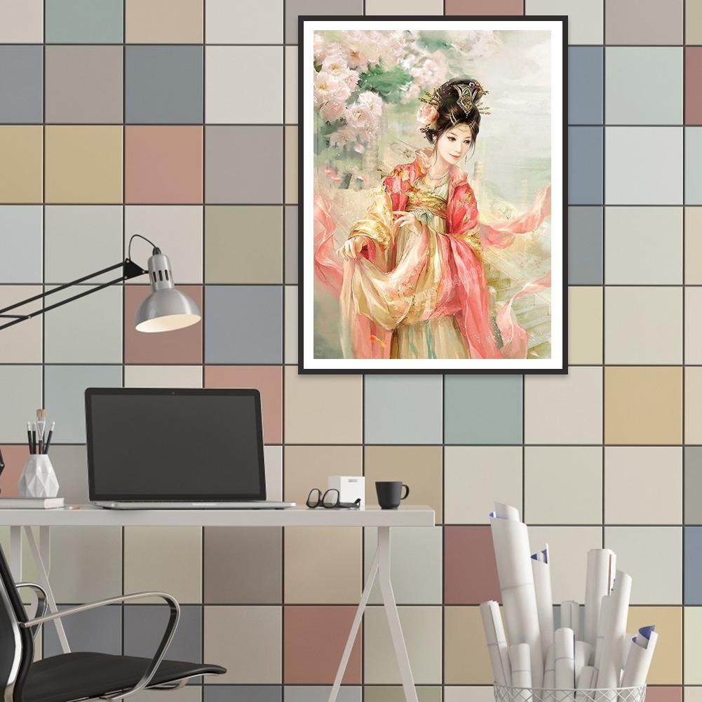 Ethnic Character - Full Round Drill Diamond Painting 40*30CM