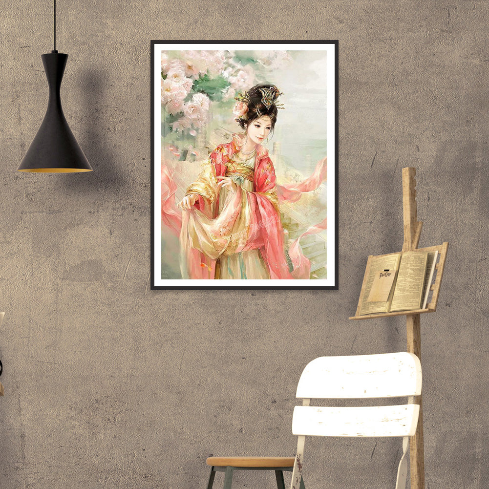 Ethnic Character - Full Round Drill Diamond Painting 40*30CM
