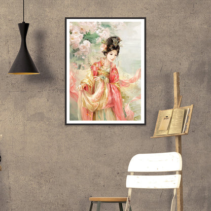 Ethnic Character - Full Round Drill Diamond Painting 40*30CM